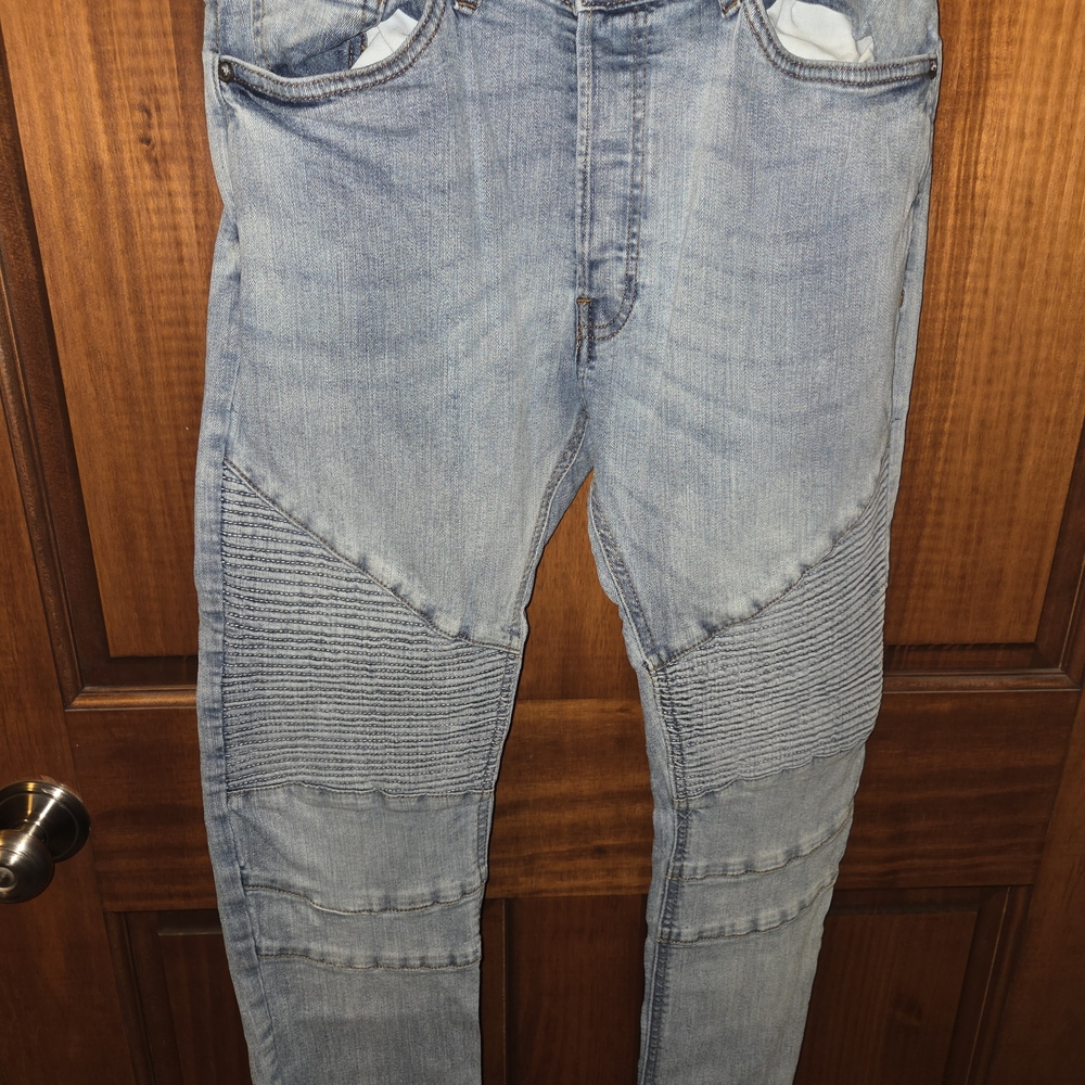 H&M Men's Light Blue Skinny Jeans